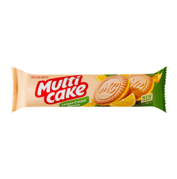 Печиво цукрове Lemon Cream Multicake Roshen м/у 180г