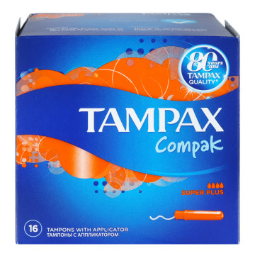 Тампони Compak Tampax 16шт