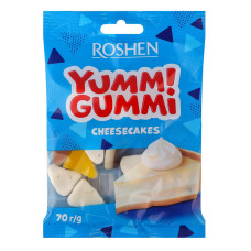 Цукерки желейні Cheesecakes Yummi Gummi Roshen м/у 70г