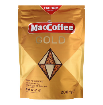 Кава розчинна сублімована Gold MacCoffee д/п 200г