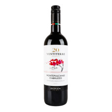 Вино 0.75л 13% червоне сухе Montepulciano d`Abruzzo Ventiterre пл