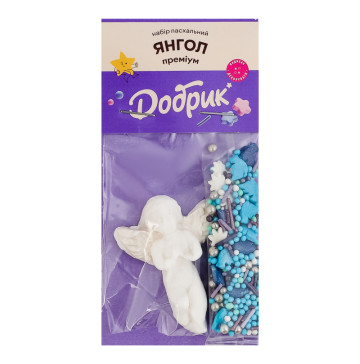 Набір кондитерських декорацій пасхальний з посипкою 5г Янгол Преміум Добрик м/у 1шт