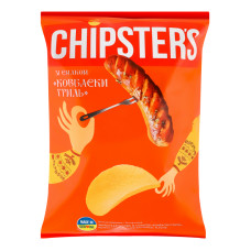 Чипси картопляні Ковбаски гриль Chipster`s м/у 130г