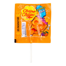 Карамель зі смаком апельсина та винограду Розфарбуй язик Chupa Chups м/у 15г