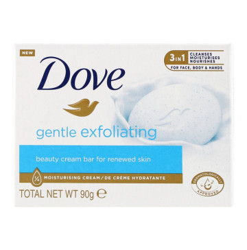 Крем-мило Gentle exfoliating Dove 90г