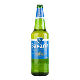 Пиво 0.66л 5% світле фільтроване пастеризоване Bavaria пл