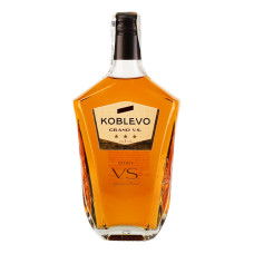 Бренді 350мл 40% 3 зірки Grand VS Koblevo пл