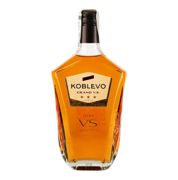 Бренді 350мл 40% 3 зірки Grand VS Koblevo пл