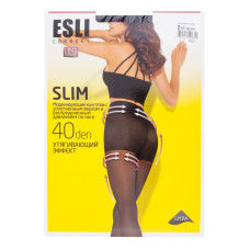 Колготки жіночі Esli Slim №8С-61СПЕ 40den 2 nero Колготки жіночі Esli Slim №8С-61СПЕ 40den 2 nero