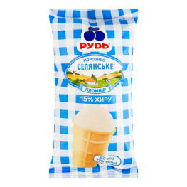 Морозиво пломбір Селянське Рудь м/у 80г