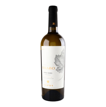 Вино 0.75л 12% біле напівсолодке White story Shabo пл