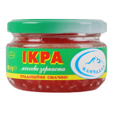 Ікра лососева зерниста солена Камчадал с/б 90г