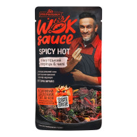 Соус універсальний пастеризований Тімутський перець-чилі Spicy hot Wok sauce Pripravka д/п 140г