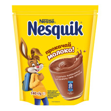 Суміш для приготування напою суха швидкорозчинна ароматизована з какао Nesquik д/п 140г