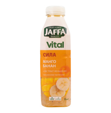 Напій соковий манго банан + екстракт женьшеню Сила Jaffa Vital п/пл 0.5л