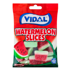 Цукерки желейні Кавунові слайси Vidal м/у 90г