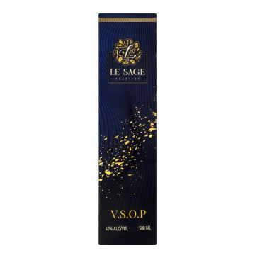 Бренді 0.5л 40% 5 зірок VSOP Prestige Le Sage к/у