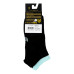 Шкарпетки MovementStandard Fancy №MS M0305S 49 38-41 чорний-м'ята