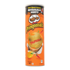 Чіпси картопляні зі смаком паприки Pringles к/у 165г