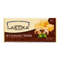 Продукт сирний 35% молоковмісний плавлений Зі смаком грибів Laktika м/у 64г