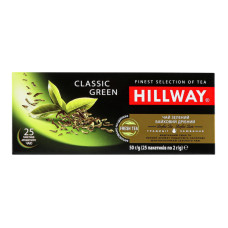 Чай зелений байховий дрібний Classic Green Hillway к/у 25х2г