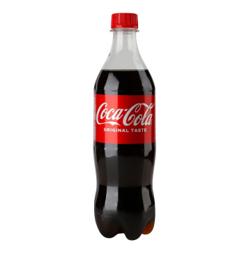 Напій безалкогольний сильногазований на ароматизаторах Original taste Coca-Cola п/пл 500мл
