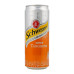 Напій безалкогольний сильногазований соковмісний на ароматизаторах Tangerine Schweppes з/б 330мл