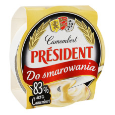 Сир плавлений 50% Camembert President ст 120г