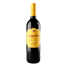 Вино 750мл 13.5% червоне сухе Rioja Tempranillo Campo Viejo пл