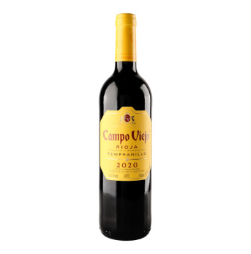 Вино 750мл 13.5% червоне сухе Rioja Tempranillo Campo Viejo пл