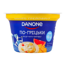 Йогурт 3.5% з наповнювачем Манго-грейпфрут По-грецьки Danone ст 150г