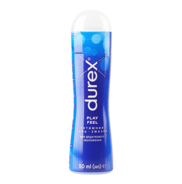 Гель-змазка інтимний для додаткового зволоження Play feel Durex 50мл
