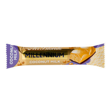 Шоколад білий та молочний пористий Coconut Milk Air Blonde Millennium м/у 25г