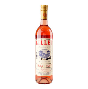 Аперитив на основі вина 750мл 17% Rose Lillet пл