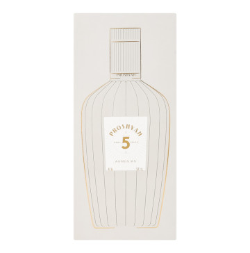 Бренді 500мл 40% вірменський ординарний 5 років PBF к/у