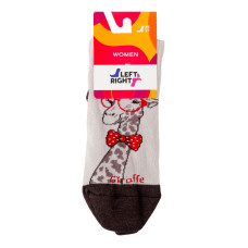 Шкарпетки жіночі Left&Right №123 149 35-37 бежевий