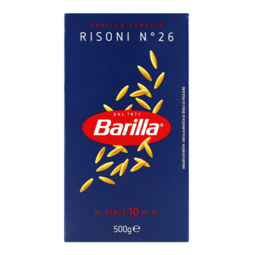 Макарони Risoni №26 Barilla к/у 500г