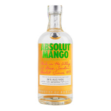 Горілка особлива Absolut Mango 38% с/пл 700мл