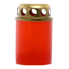 Лампадка пластмасова зі свічкою 7см №12П-01 Оском Плюс 1шт