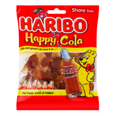 Цукерки желейні неглазуровані Happy-cola Haribo м/у 150г