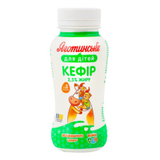 Кефір 2.5% для дітей від 8міс Яготинське для дітей п/пл 185г