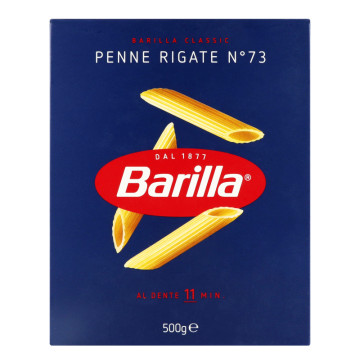 Вироби макаронні з твердих сортів пшениці Penne Rigate №73 Barilla к/у 500г