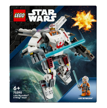 Конструктор для дітей від 6років №75390 Luke Skywalker X-Wing Mech Star Wars Lego 1шт