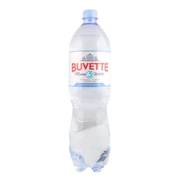 Вода мінеральна слабогазована №3 Buvette п/пл 1.5л