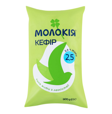 Кефір 2.5% Молокія м/у 900г