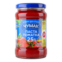 Паста томатна 25% Чумак с/б 300г