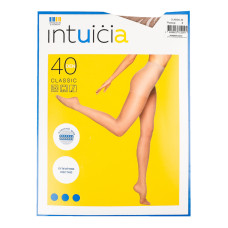 Колготки жіночі Intuicia Classic 40den 4 бежевий