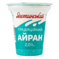 Айран 2% Традиційний Яготинський ст 220г