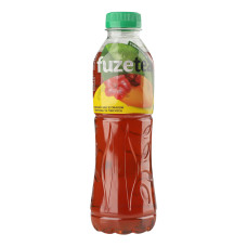 Чай холодний чорний зі смаком персика та гібіскуса Fuzetea п/пл 500мл