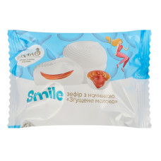 Зефір з начинкою Згущене молоко Smile Жако м/у 50г